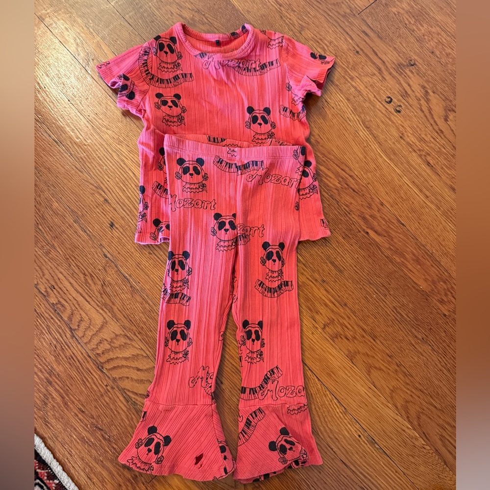 Mini Rodini Red Panda Print 3Y